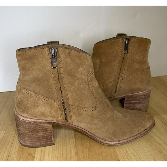 Madewell Women’s Suede Lonnie Boots Size 8.5 - Picture 6 of 11